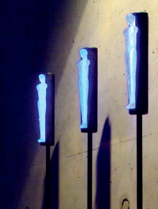 Bronze Lichtskulpturen