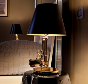 Tischlampe Bedside Gun Gold