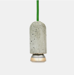 Lampenfassung aus Beton