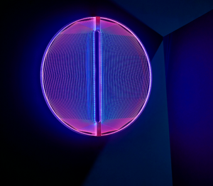 moderne Lichtskulptur