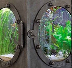 Einzigartiges Aquarium für Individualisten||Einzigartige Aquarium-Sonderanfertigung aus Schmiedeeisen für Individualisten