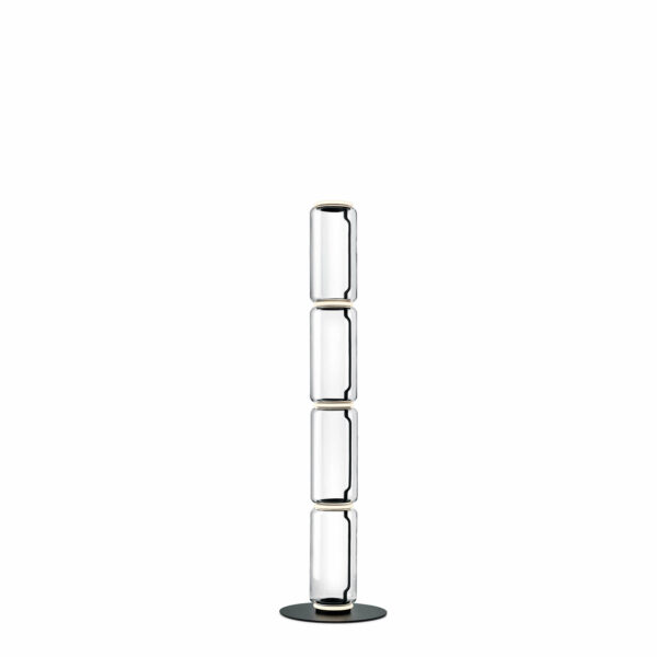Design Stehleuchte aus Klarglas ein Designhammer